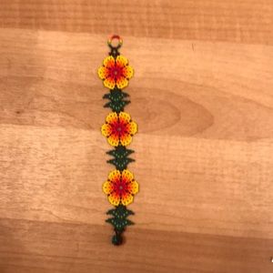 Floral bracelet